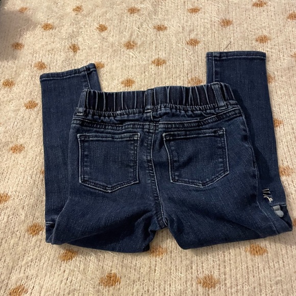 GAP Blue Jeans with Embroidered Knees - Picture 3 of 4